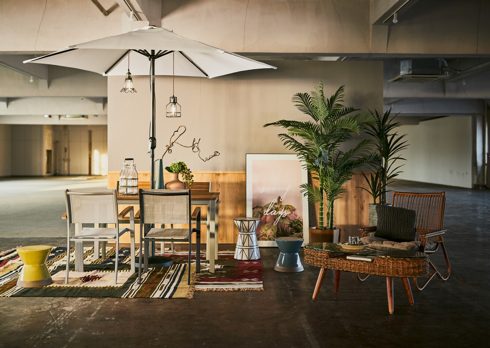 フェイクグリーン 観葉植物 造花 植物 インテリア 人工観葉植物(高さ176cm / 高さ196cm) - 画像 (5)