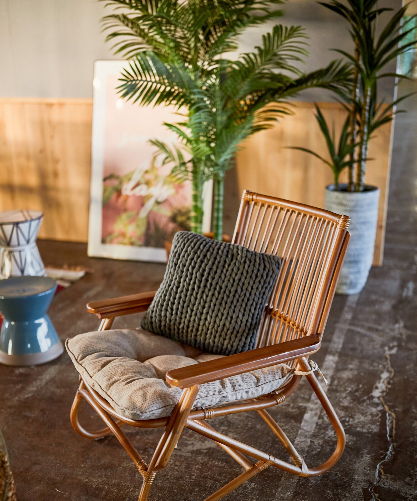 フェイクグリーン 観葉植物 造花 植物 インテリア 人工観葉植物(高さ176cm / 高さ196cm) - 画像 (11)