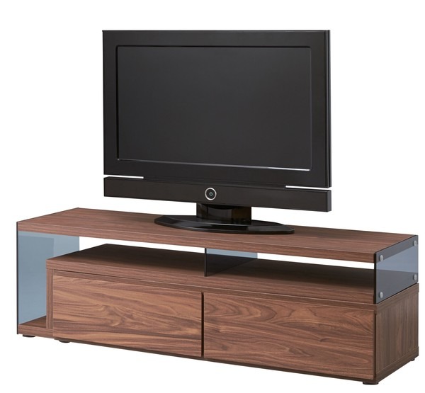 テレビ台 伸縮 テレビボード 角度自由 コーナー TVボード テレビラック 引き出し 木製 ローボード105 - 画像 (2)