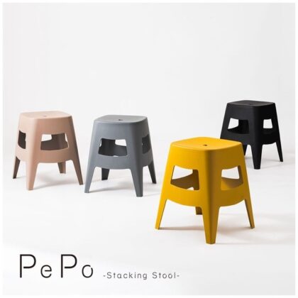 【4点セット】スツール チェア プラスチックチェア スタッキング プラスチック 軽量 韓国インテリア