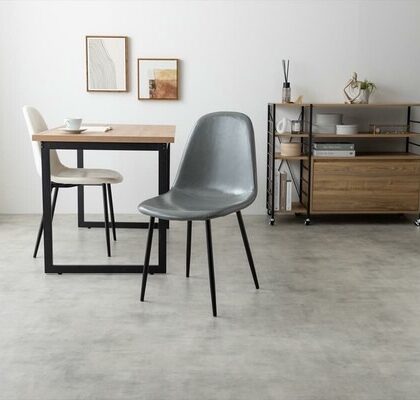 Jolly 一人掛けダイニングチェア（PVCレザー）