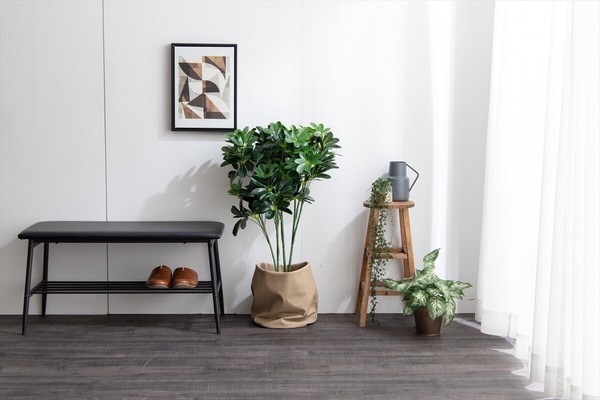 【高さ90cm】Nature 光触媒人工観葉植物 カポック - 画像 (3)