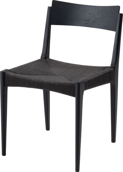 【2点セット】ダイニングチェア チェア チェアー ペーパーコード おしゃれ 椅子 北欧 カフェチェア - 画像 (3)