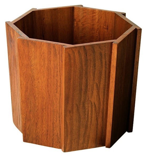 【2点セット】プランター ウッドプランター プランターカバー 木製 観葉植物 造花 植物 インテリア おしゃれ - 画像 (3)