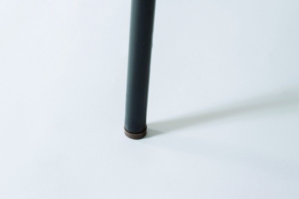 サイドテーブル テーブル コンパクト シンプル 北欧 丸型 ラウンド 天然木 スチール - 画像 (4)