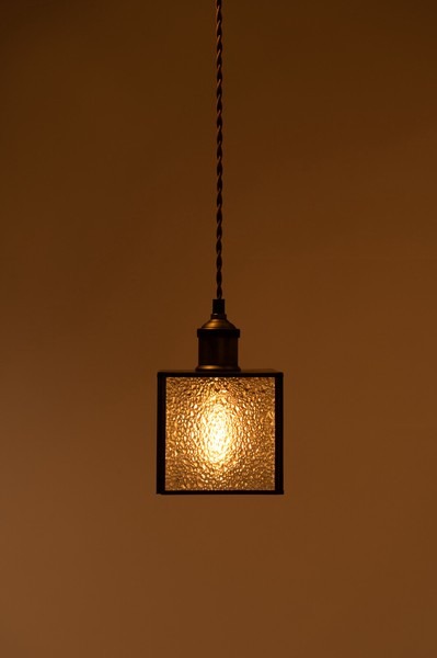 【2点セット】ライト 照明器具 天井 ペンダントライト リビング キッチン 北欧 LED対応 ステンドグラスライト - 画像 (3)