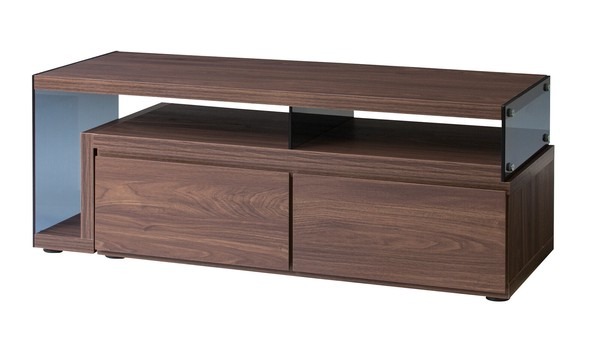 テレビ台 伸縮 テレビボード 角度自由 コーナー TVボード テレビラック 引き出し 木製 ローボード105 - 画像 (5)