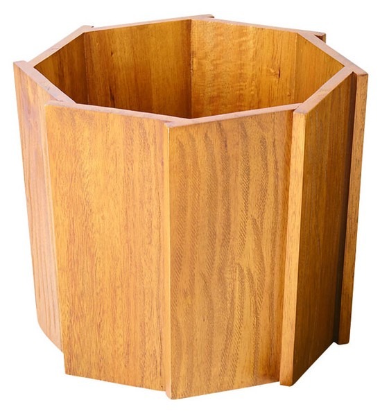 【2点セット】プランター ウッドプランター プランターカバー 木製 観葉植物 造花 植物 インテリア おしゃれ - 画像 (5)