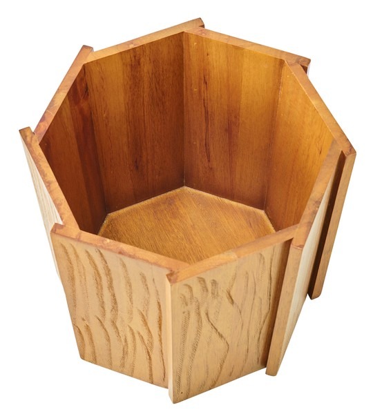 【2点セット】プランター ウッドプランター プランターカバー 木製 観葉植物 造花 植物 インテリア おしゃれ - 画像 (6)