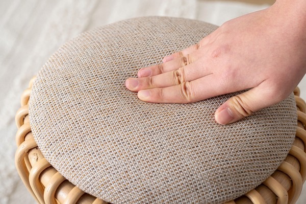 【2点セット】ラタン ラウンドスツール スツール - 画像 (6)