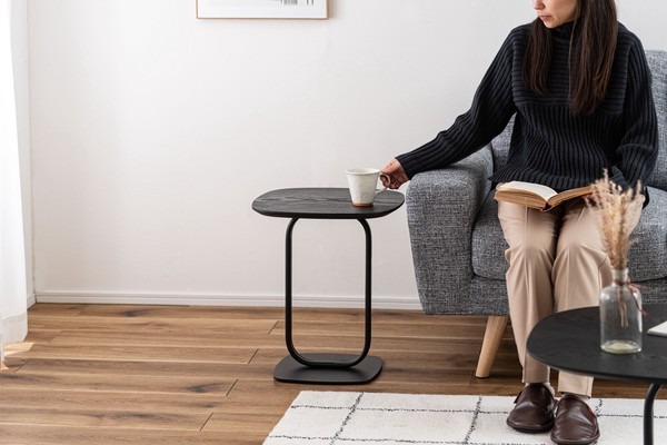 センターテーブル ローテーブル サイドテーブル テーブル 木天板 リビングテーブル ソファ ベッドサイド - 画像 (6)