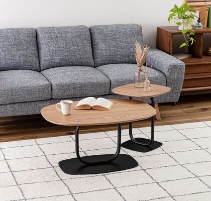 センターテーブル ローテーブル サイドテーブル テーブル 木天板 リビングテーブル ソファ ベッドサイド