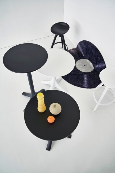 カフェテーブル 高さ73cm カウンターテーブル 高さ110cm ハイテーブル プラスチック 韓国インテリア - 画像 (9)