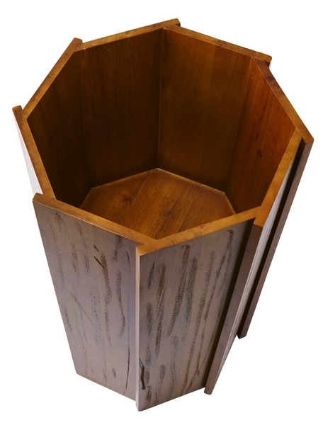 【2点セット】プランター ウッドプランター プランターカバー 木製 観葉植物 造花 植物 インテリア おしゃれ - 画像 (9)