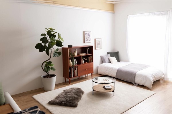 【幅100cm】Lykke 引き出し付き本棚 - 画像 (9)