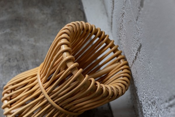 【2点セット】ラタン ラウンドスツール スツール - 画像 (9)