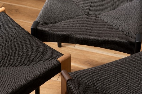 【2点セット】ダイニングチェア チェア チェアー ペーパーコード おしゃれ 椅子 北欧 カフェチェア - 画像 (10)