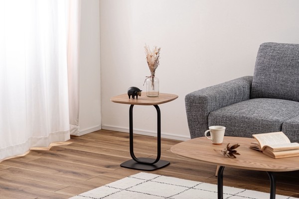 センターテーブル ローテーブル サイドテーブル テーブル 木天板 リビングテーブル ソファ ベッドサイド - 画像 (10)