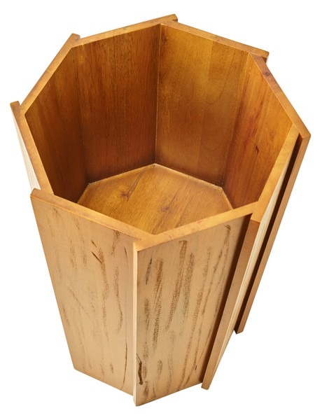 【2点セット】プランター ウッドプランター プランターカバー 木製 観葉植物 造花 植物 インテリア おしゃれ - 画像 (11)