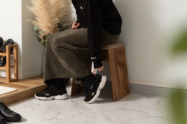 【2点セット】スツール サイドテーブル 天然木コンパクト アンティーク 古材 ビンテージ - 画像 (13)