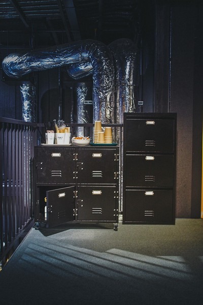 チェスト スチール スチールチェスト サイドチェスト キャスター付き ロッカー 2段 - 画像 (13)