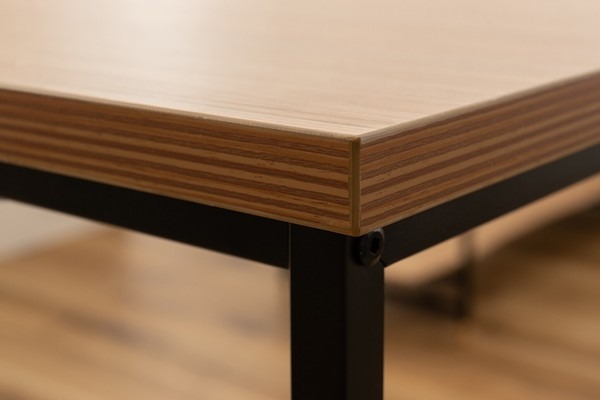 デスク パソコンデスク 木製 木製天板 北欧 PCデスク 幅120 ワークデスク オフィス 学習机 - 画像 (14)