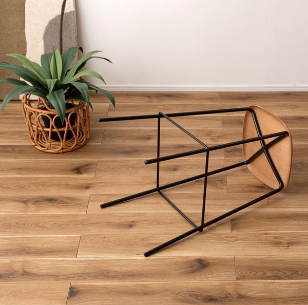 ハイスツール スツール チェア おしゃれ シンプル 北欧 天然木 フットレスト カウンターチェア - 画像 (14)