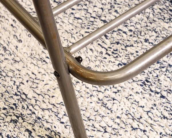 ボイド ソファー ソファ リビングソファ 2人掛 1人掛 オットマン レザー調 ヴィンテージ スチールフレーム - 画像 (12)