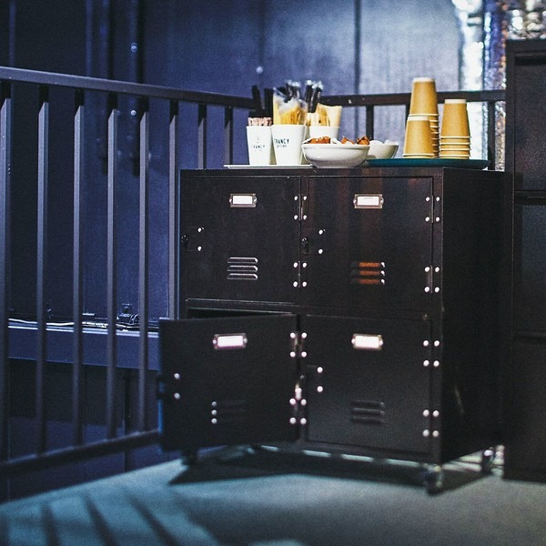 チェスト スチール スチールチェスト サイドチェスト キャスター付き ロッカー 2段 - 画像 (14)