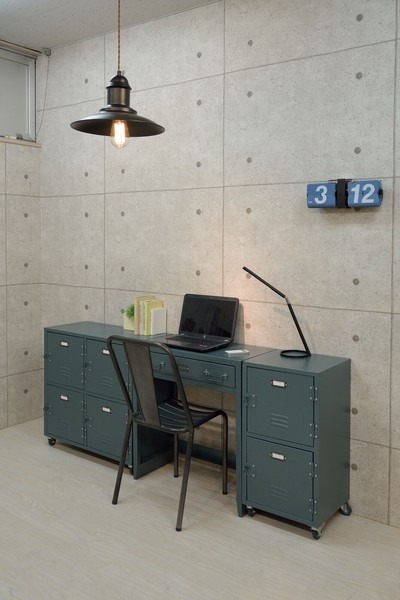 チェスト スチール スチールチェスト サイドチェスト キャスター付き ロッカー 2段 - 画像 (17)