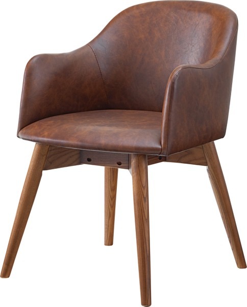 カラメリ ダイニングシリーズ ダイニングチェア 木製 天然木 シンプル - 画像 (2)