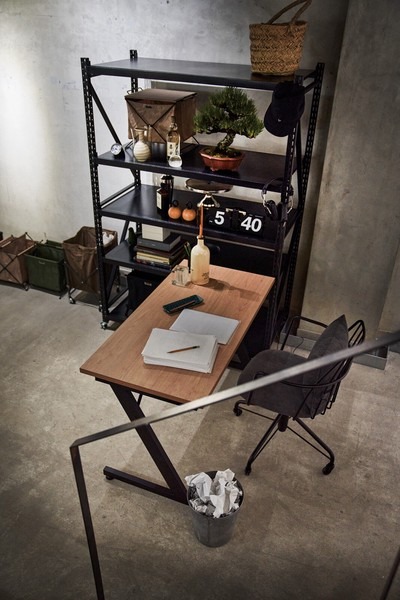 デスク パソコンデスク 木製 木製天板 北欧 PCデスク 幅120 ワークデスク オフィス 学習机 - 画像 (21)