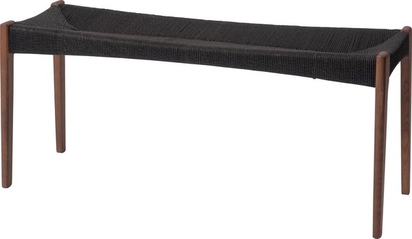 ダイニングベンチ チェア チェアー ベンチ ペーパーコード おしゃれ 椅子 北欧 カフェチェア - 画像 (4)