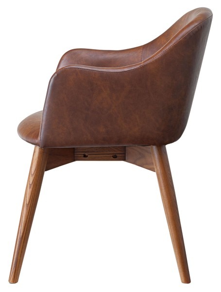 カラメリ ダイニングシリーズ ダイニングチェア 木製 天然木 シンプル - 画像 (4)