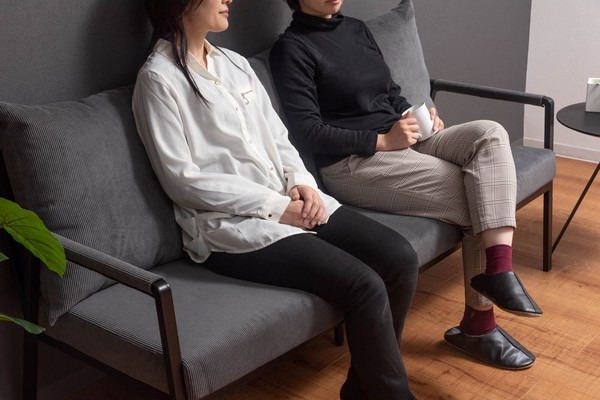 ソファ ソファー 3人掛け 2人掛け リビングソファ スチール コーデュロイ 肘掛け アーム デザインソファ - 画像 (19)