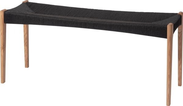 ダイニングベンチ チェア チェアー ベンチ ペーパーコード おしゃれ 椅子 北欧 カフェチェア - 画像 (5)