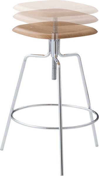 ハイスツール スツール チェア おしゃれ シンプル 北欧 天然木 フットレスト カウンターチェア - 画像 (22)