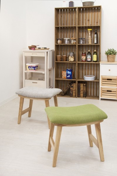 【2点セット】スツール チェア チェアー 木製スツール クッション 北欧 トロペスツール - 画像 (22)