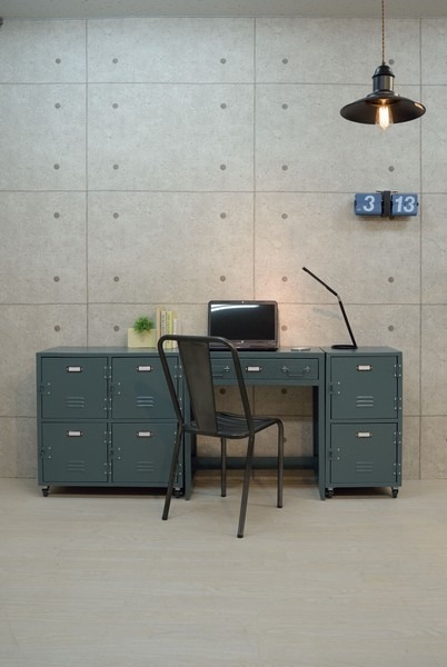 チェスト スチール スチールチェスト サイドチェスト キャスター付き ロッカー 2段 - 画像 (22)