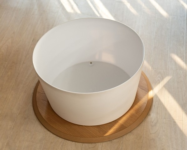 ラウンドテーブル テーブル ローテーブル サイドテーブル 木製天板 軽量 韓国インテリア - 画像 (19)