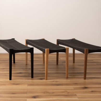 ダイニングベンチ チェア チェアー ベンチ ペーパーコード おしゃれ 椅子 北欧 カフェチェア