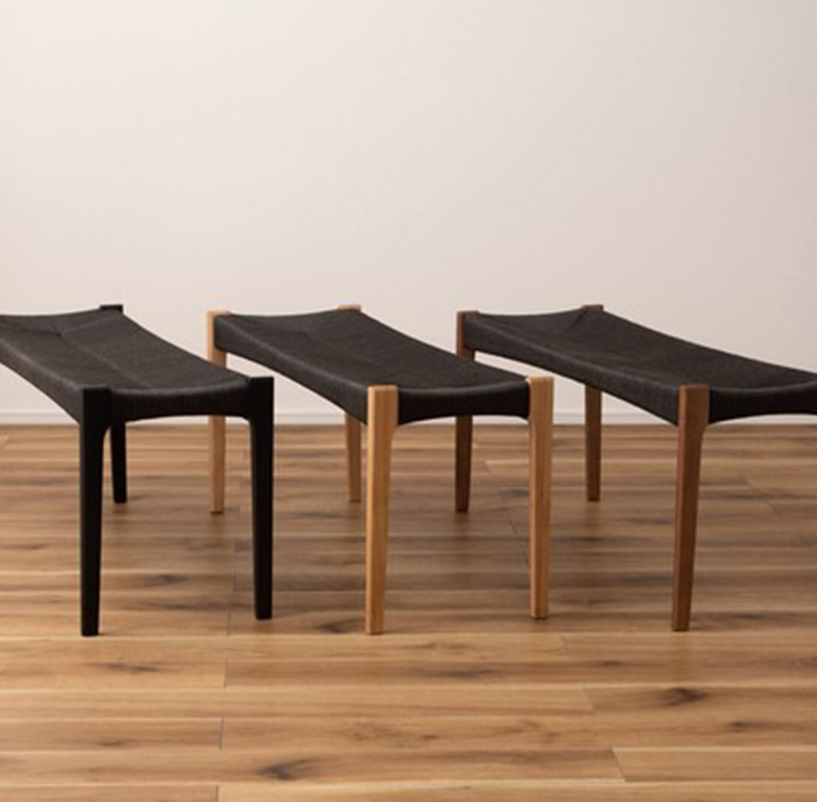 ダイニングベンチ チェア チェアー ベンチ ペーパーコード おしゃれ 椅子 北欧 カフェチェア