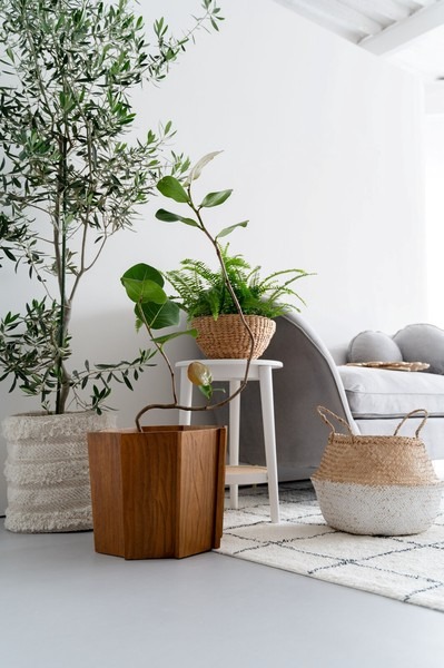 【2点セット】プランター ウッドプランター プランターカバー 木製 観葉植物 造花 植物 インテリア おしゃれ - 画像 (24)