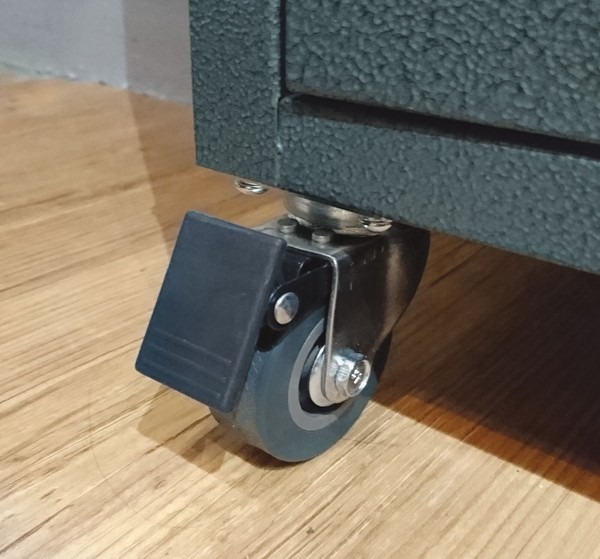 チェスト スチール スチールチェスト サイドチェスト キャスター付き ロッカー 2段 - 画像 (24)