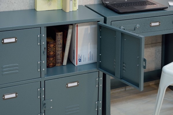 チェスト スチール スチールチェスト サイドチェスト キャスター付き ロッカー 2段 - 画像 (25)