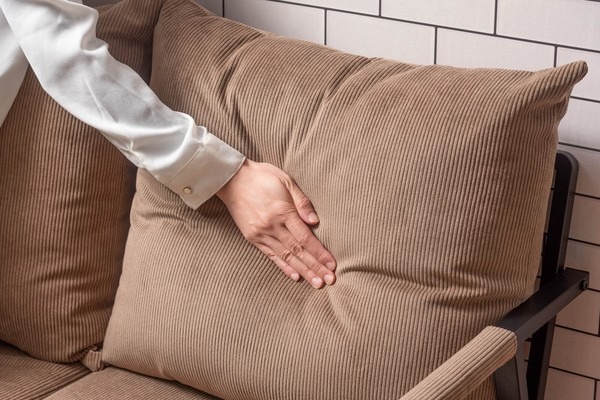 ソファ ソファー 3人掛け 2人掛け リビングソファ スチール コーデュロイ 肘掛け アーム デザインソファ - 画像 (23)