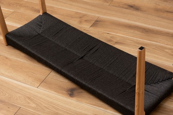 ダイニングベンチ チェア チェアー ベンチ ペーパーコード おしゃれ 椅子 北欧 カフェチェア - 画像 (14)