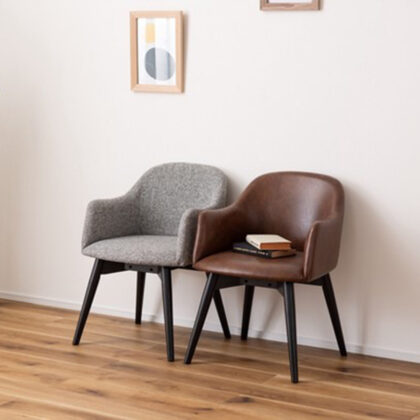 カラメリ チェア おしゃれ 椅子 カフェチェア ダイニングチェア カウンターチェア カラメリチェア（黒脚タイプ）