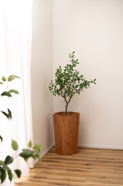 【2点セット】プランター ウッドプランター プランターカバー 木製 観葉植物 造花 植物 インテリア おしゃれ - 画像 (28)