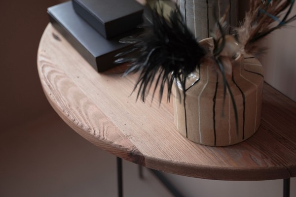 コンソールデスク コンソールテーブル キャビネット 木製 収納棚 リビング収納 コンソール - 画像 (4)